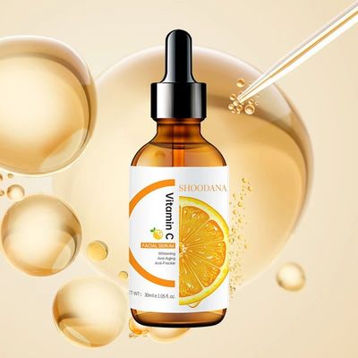 Organic Face Care Serum 30ml Vitamin C & Hyaluronic Acid Anti-Wrinkle Whitening Brightening for Face