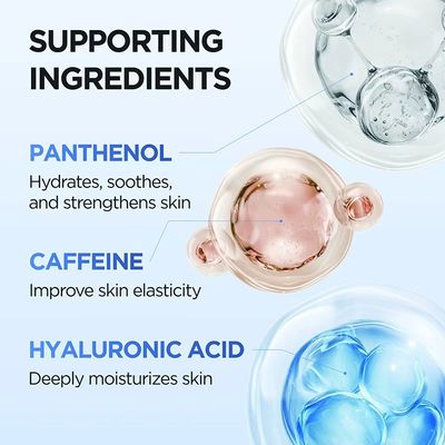 Free Sample Hydrating Face Serum Boosts Radiance & Glow with Niacinamide Vitamin C & Hyaluronic Acid-Anti-Wrinkle Formula