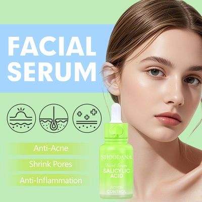Green Tea Hyaluronic Acid Vitamin C Niacinamide Facial Serum Anti-Wrinkle Face Whitening Skin Lightening Shrink Pores Anti-Aging