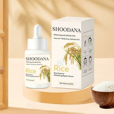 OEM ODM 30ml Rice for Whitening Repair Hydrating Brightening Anti-Aging Anti-Wrinkle Nourishing Face Serum