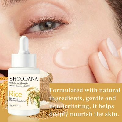 OEM ODM 30ml Rice for Whitening Repair Hydrating Brightening Anti-Aging Anti-Wrinkle Nourishing Face Serum