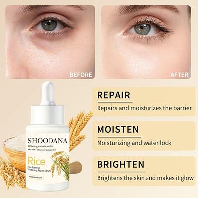 OEM ODM 30ml Rice for Whitening Repair Hydrating Brightening Anti-Aging Anti-Wrinkle Nourishing Face Serum