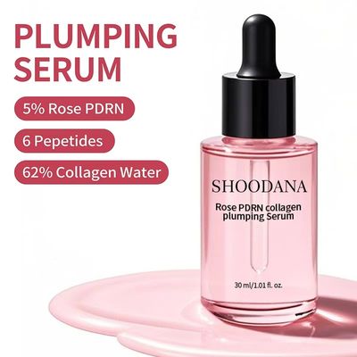 OEM Private Label PDRN Collagen Peptides Hyaluronic Acid Anti-Wrinkle Plumping Serum Glowing Hydrating Firming Skincare