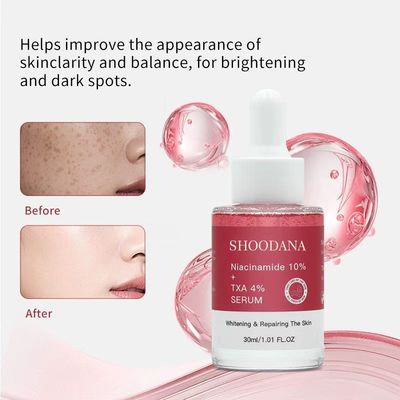 Wholesale Custom 30ml Vegan Liquid Niacinamide 10% Serum OEM ODM Whitening Dark Spot Correcting Face