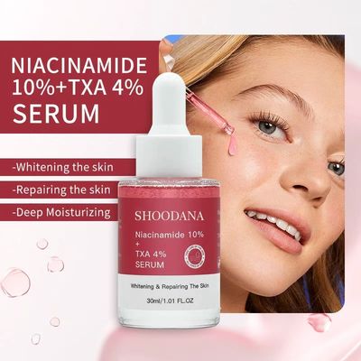 Wholesale Custom 30ml Vegan Liquid Niacinamide 10% Serum OEM ODM Whitening Dark Spot Correcting Face