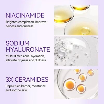 Customizable OEM/ODM Face Serum for All Skin Types with Niacinamide and Vitamin C