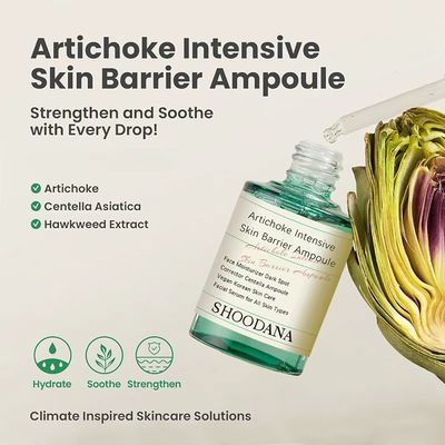 Skin Care Barrier Repair Ampoule 1oz Soothing Face Serum with Niacinamide & Vitamin C Whitening & Anti-Aging for Sensitive Skin