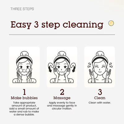 Skinever High Quality Vegan Vitamin C Whitening Facial Cleanser Mini Scrub Cleanser Daily Use Anti-acne Herbal Face Wash