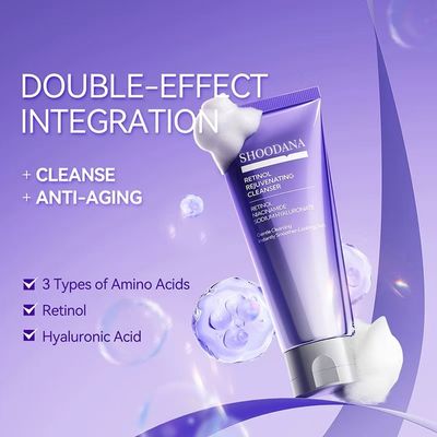 New Arrival Vegan Herbal Organic Hyaluronic Acid Anti-Aging Cream Cleanser for All Skin Types