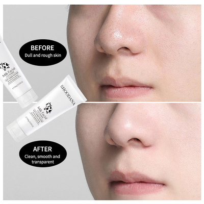 OEM/ODM Vegan Natural Organic Deep Cleaning Cream Facial Cleanser for All Skin Types