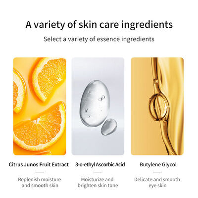 Vitamin C Hyaluronic Acid Cleanser Natural Organic Orange Extract Oil Control Whitening Pore Cleaning for Fragrance All Skin