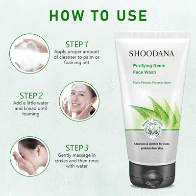 Organic Purifying Neem Whitening Acne Treatment Cream with Turmeric for Occasional Acne