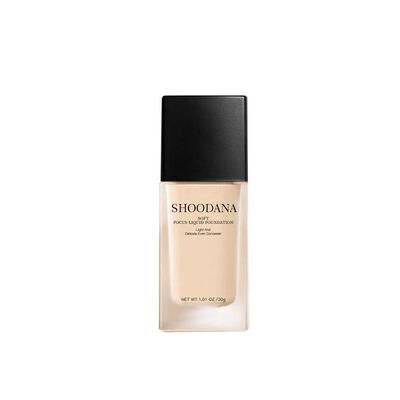 SHOODANA Professional Grade Full Coverage Liquid Foundation Vegan High Quality Matte Moisturizing 30ml Private Label Services