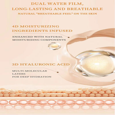 SHOODANA Professional Grade Full Coverage Liquid Foundation Vegan High Quality Matte Moisturizing 30ml Private Label Services