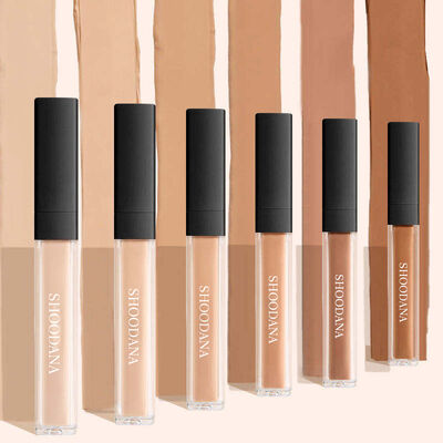 High Definition Natural Mineral Dark Lasting Waterproof Full Coverage Liquid Concealer Moisturizer Matte for Face Makeup
