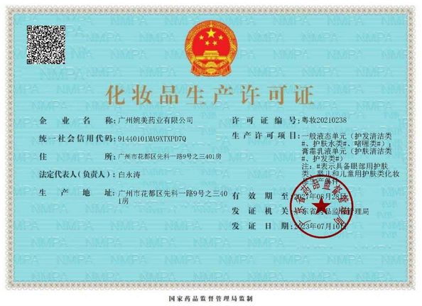 China Guangzhou Winme Pharmacy Co.,Ltd. Certificações
